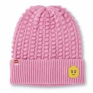 NWT Adult LEGO Minifigure Patch Beanie Hat - LEGO® Collection x Target Pink
